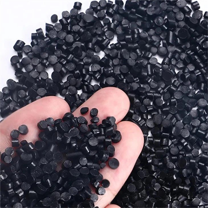Recycled Black Color PE Granules For Gas Transportation